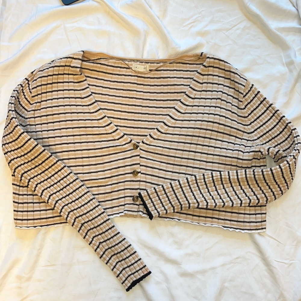 LA Hearts cropped cardigan sweater